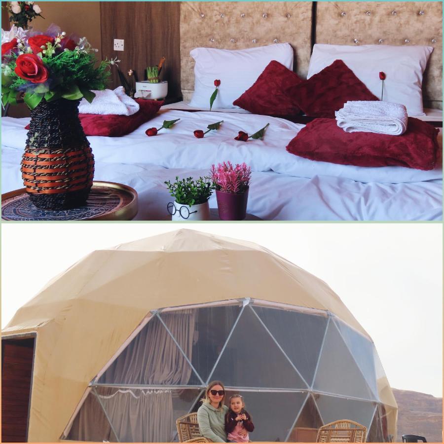 Rum Warm Bubble Camp Hotell Wadi Rum Exteriör bild